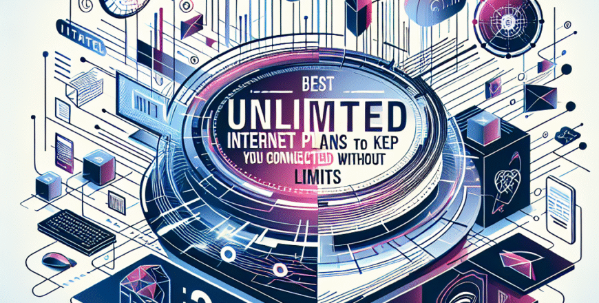 Best Unlimited Internet Plans for 2025 to Keep You Connected Without Limits