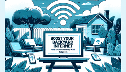 Boost Your Backyard Internet with Easy Tips to Extend Wi-Fi Outdoors