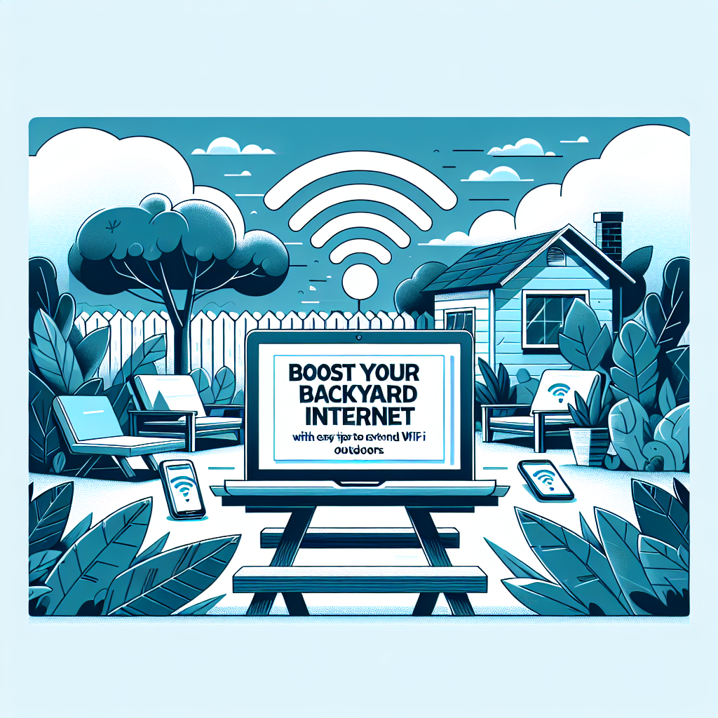 Boost Your Backyard Internet with Easy Tips to Extend Wi-Fi Outdoors