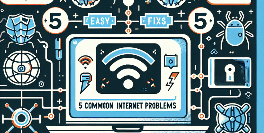 5 Common Internet Problems and Easy Fixes You Can Try Today