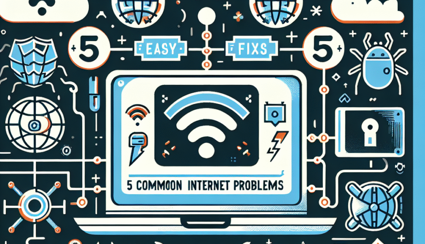 5 Common Internet Problems and Easy Fixes You Can Try Today