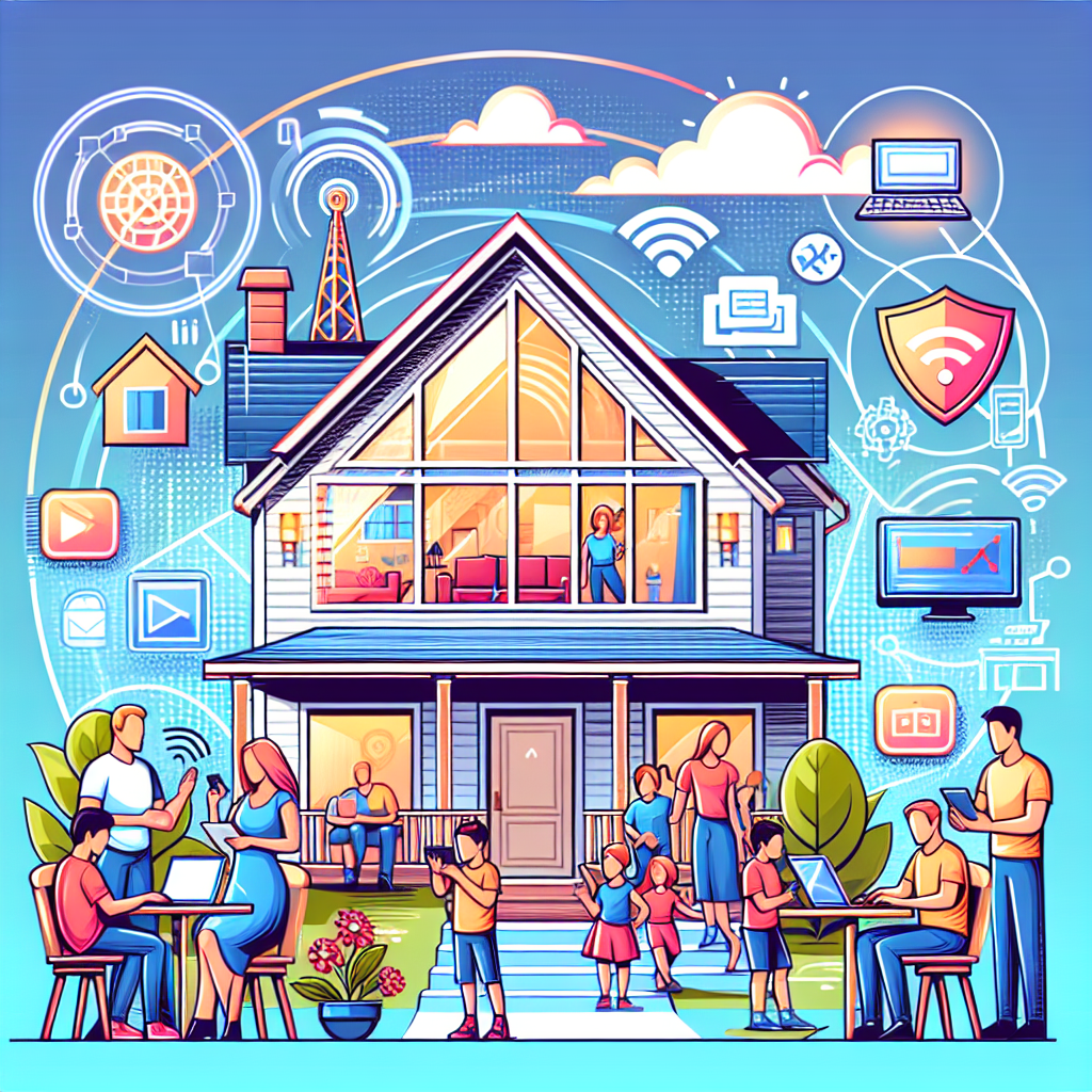 Best Internet Options for Seamless Connectivity in Large Homes