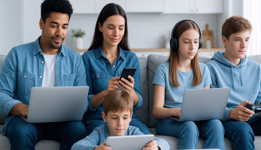 Best Internet Providers for Large Families Who Need Speed and Reliability