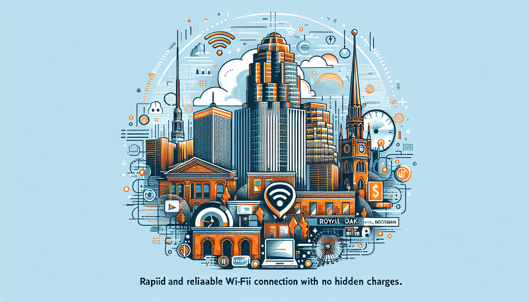 Fast Wi-Fi with No Hidden Fees in Royal Oak, MI