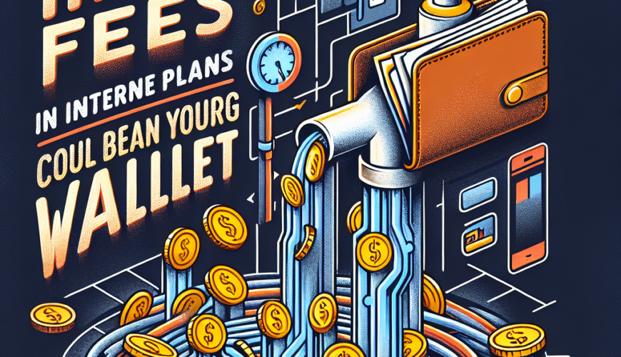 Hidden Fees in Internet Plans That Could Be Draining Your Wallet
