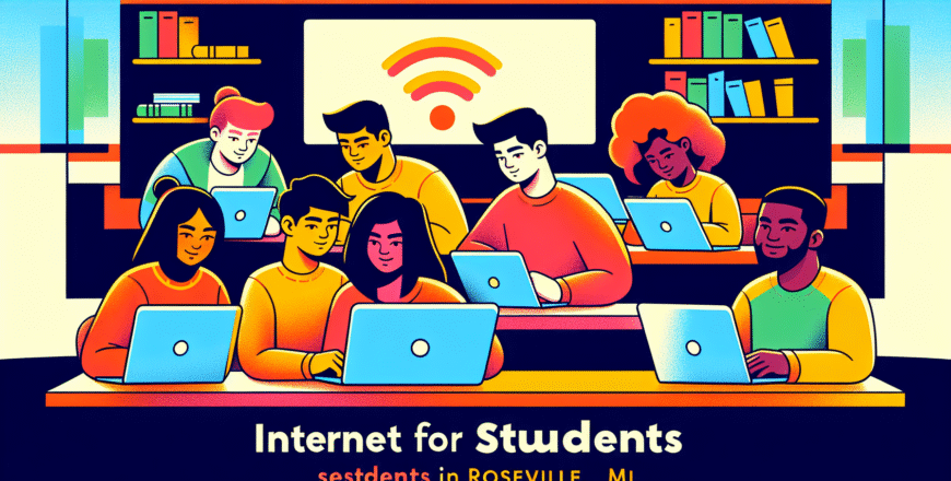 Internet for Students in Roseville, MI Internet for Students in Roseville, MI
