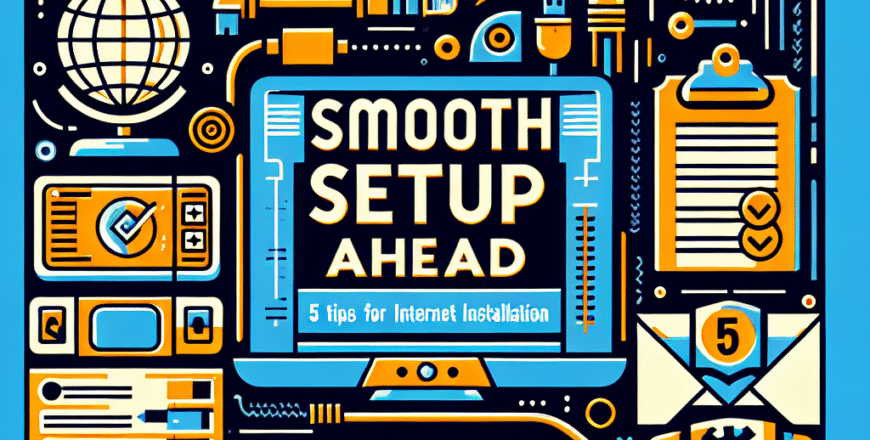 Smooth Setup Ahead 5 Tips to Prepare for Internet Installation Smooth Setup Ahead 5 Tips to Prepare for Internet Installation