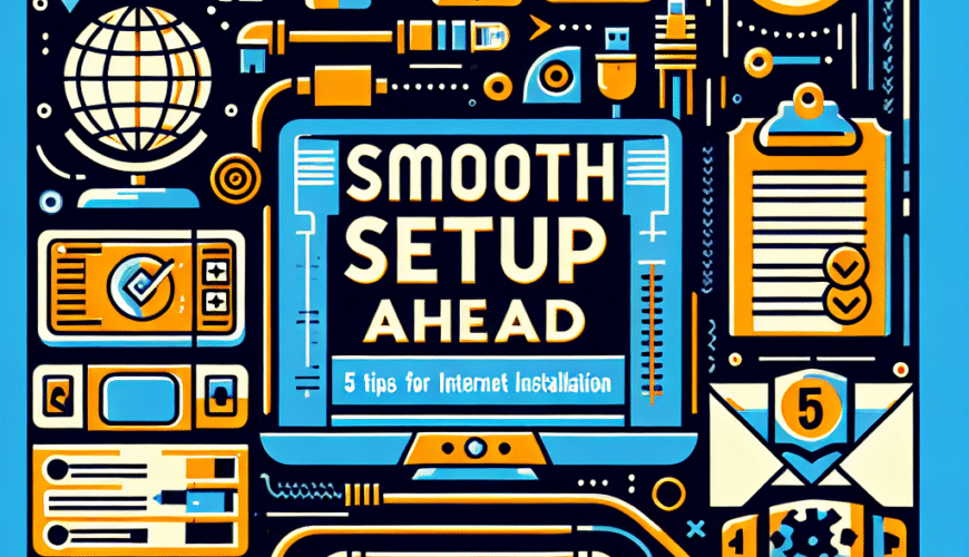Smooth Setup Ahead 5 Tips to Prepare for Internet Installation