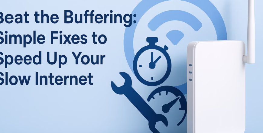 Beat the Buffering: Simple Fixes to Speed Up Your Slow Internet