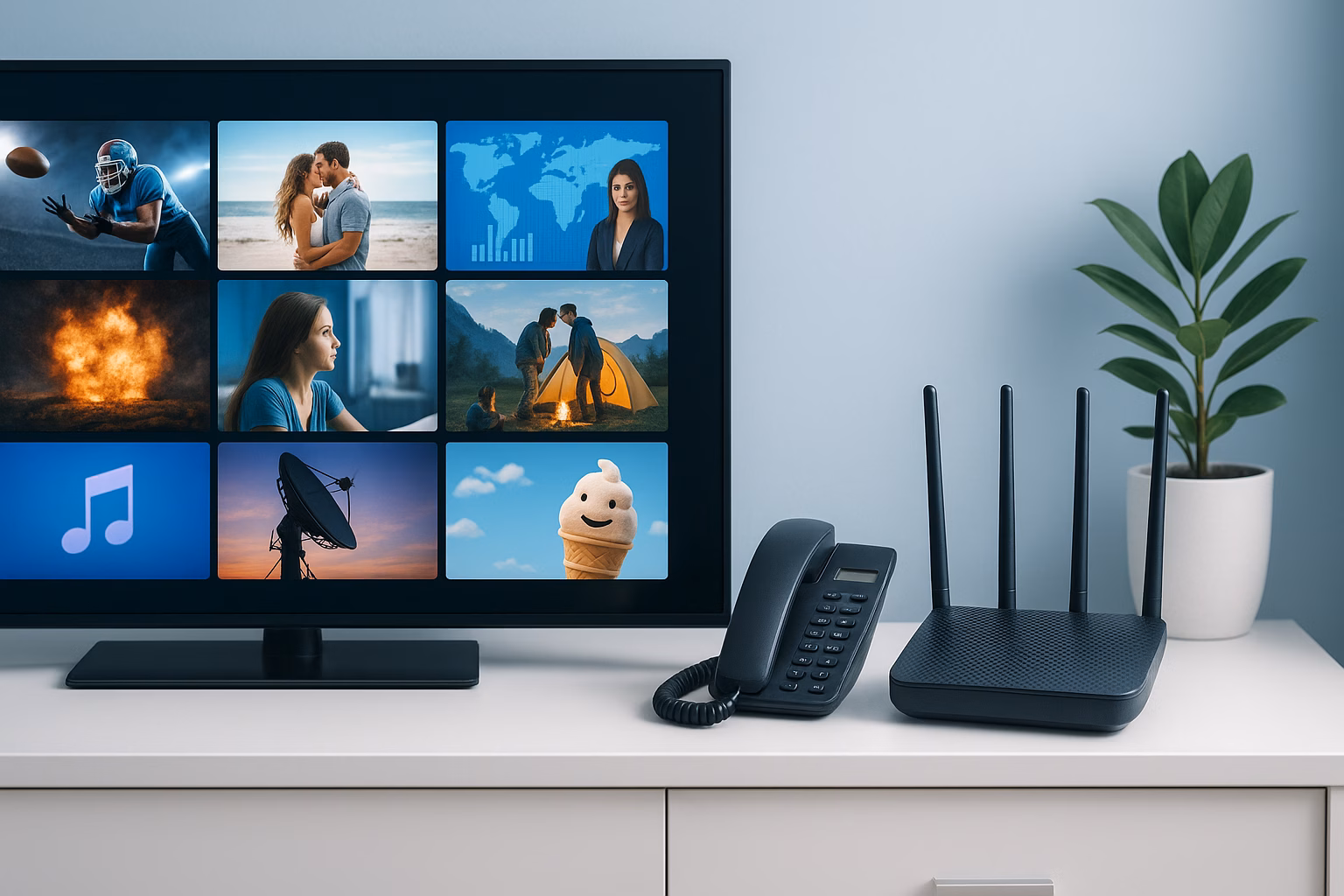 Top Internet Providers Offering the Best TV and Phone Bundles