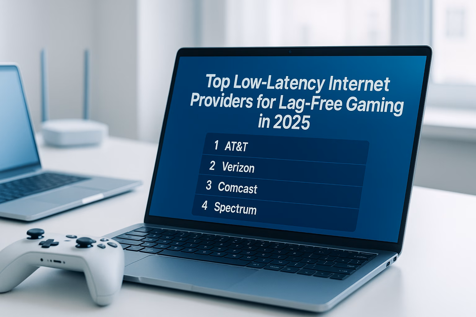 Top Low-Latency Internet Providers for Lag-Free Gaming in 2025